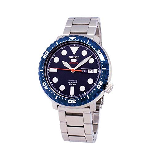 Seiko Herren Analog Automatik Uhr mit Edelstahl Armband SRPC63K1 von Seiko