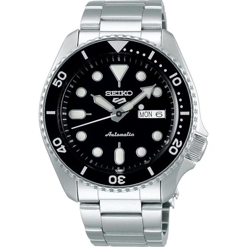 Seiko Herren Analog-Digital Quarz Uhr mit Legierter Stahl Armband SRPD55K1 von Seiko
