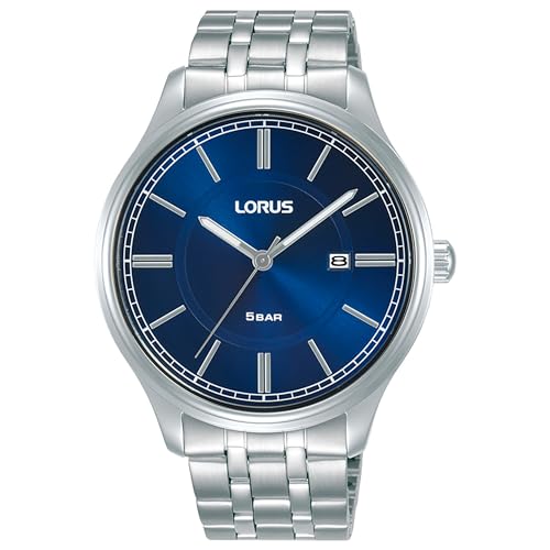 Lorus Herren-Uhr Quarz Edelstahl mit Metallband RH949PX9 von Seiko