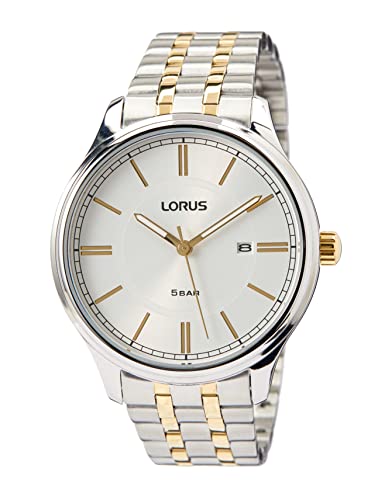 Lorus Herren-Uhr Quarz Edelstahl mit Metallband RH953PX9 von Seiko