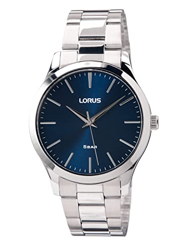 Lorus Herren-Uhr Quarz Edelstahl mit Metallband RRX65HX9 von Seiko