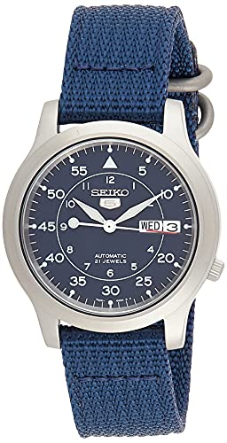 Seiko Herren-Armbanduhr 5 Gent Analog Automatik Textil SNK807K2 Seiko Herren-Armbanduhr 5 Gent Analog Automatik Textil SNK807K2 von Seiko