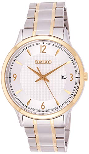 Seiko Herren-Uhr Quarz Edelstahl mit Edelstahlband SGEH82P1 von Seiko