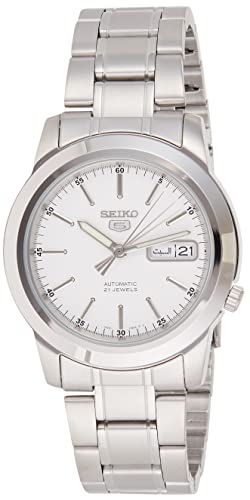 Seiko 5 Herren Uhr analog Automatik mit Edelstahl Armband SNKE49K1 von Seiko