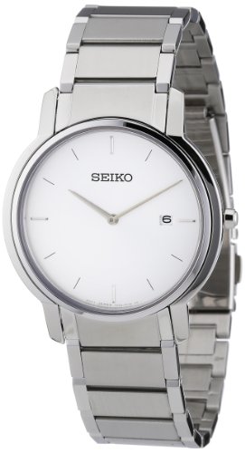 Seiko Herren-Armbanduhr XL Analog Quarz Edelstahl SKP385P1 von Seiko