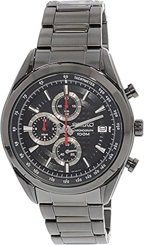 Seiko Herren Chronograph Quartz Uhr mit Edelstahl Armband SSB179P1 von Seiko