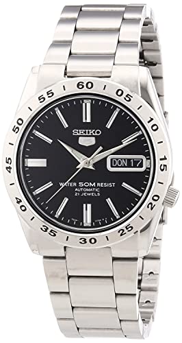 Seiko Herren-Uhr Automatik Edelstahl mit Edelstahlband SNKE01K1 Seiko Herren-Uhr Automatik Edelstahl mit Edelstahlband SNKE01K1 von Seiko