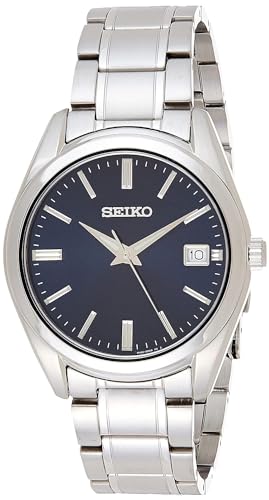 Seiko Herren-Uhr Quarz Edelstahl mit Edelstahlband SUR309P1 von Seiko