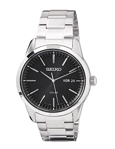 Seiko Herren-Uhr Quarz Edelstahl mit Edelstahlband SNE527P1 von Seiko