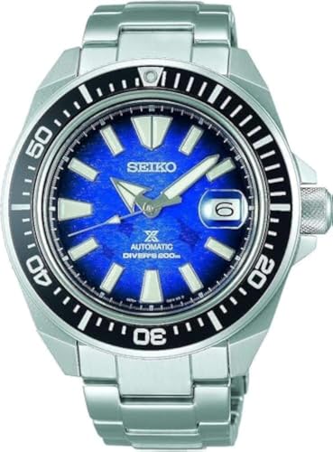 Seiko Herren Analog Automatik Uhr mit Edelstahl Armband SRPE33K1 von Seiko