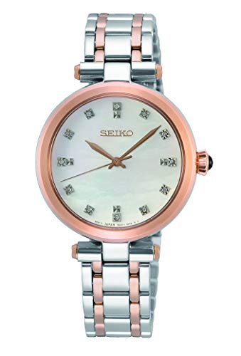 Seiko Quarz Damen-Uhr Edelstahl mit Metallband SRZ534P1 von Seiko