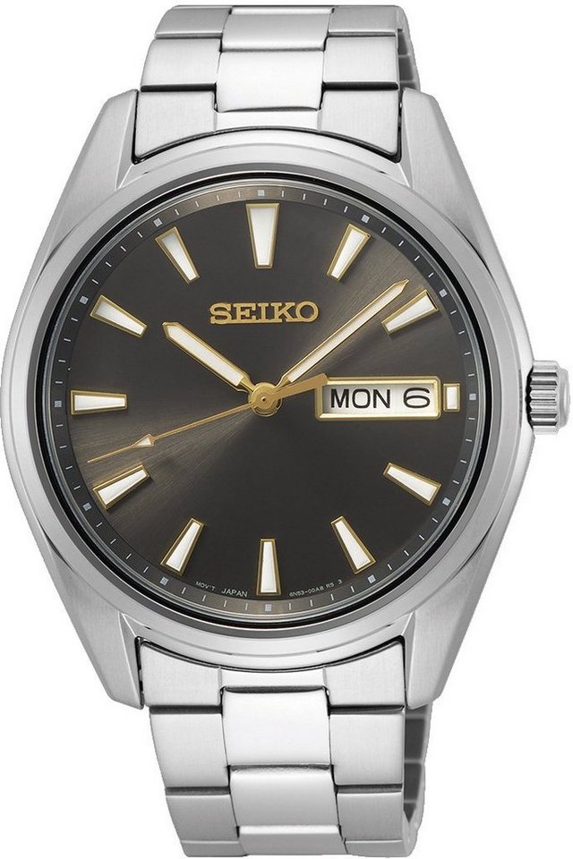 Seiko Quarzuhr Seiko HAU Wochentag, SUR343P1 von Seiko