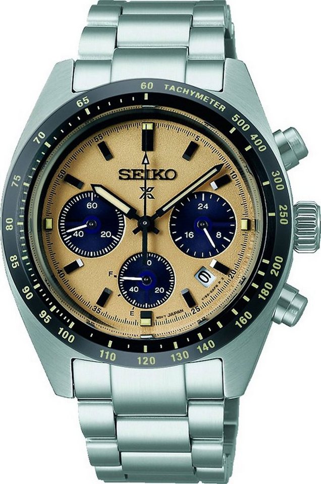 Seiko Quarzuhr Seiko Prospex Speedtimer Solar Chronograph Herrenuhr Modell SSC817P1 von Seiko