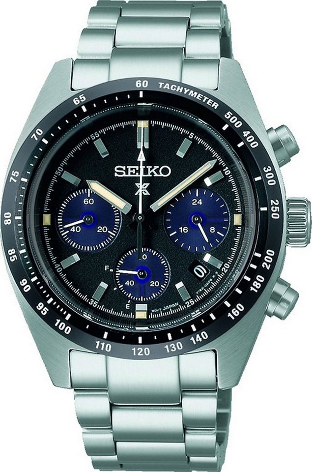 Seiko Quarzuhr Seiko Prospex Speedtimer Solar Chronograph Herrenuhr Modell SSC819P1 von Seiko