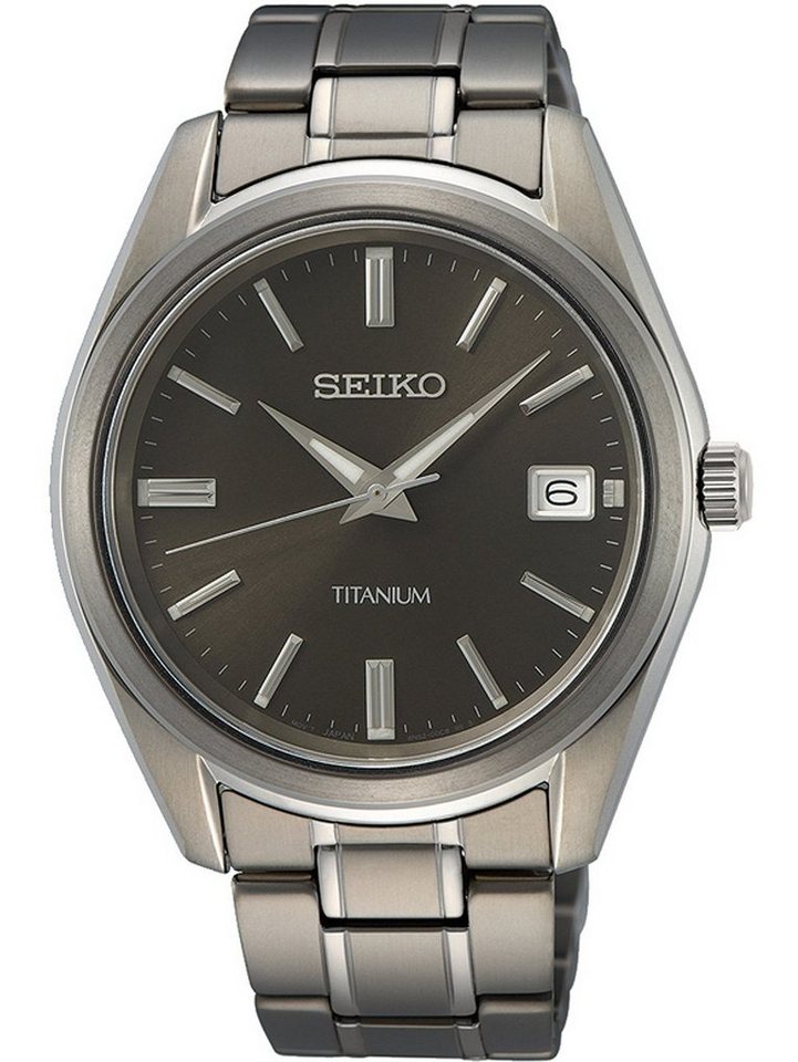 Seiko Quarzuhr Seiko SUR375P1Conceptual Series Titanium m. Saphirglas Herrenuhr 40mm Seiko SUR375P1Conceptual Series Titanium m. Saphirglas Herrenuhr 40mm 10ATM von Seiko