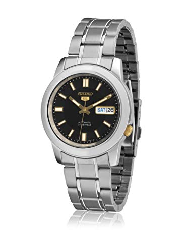 Seiko Unisex Erwachsene Analog Automatik Uhr mit Edelstahl Armband SNKK17K1 von Seiko