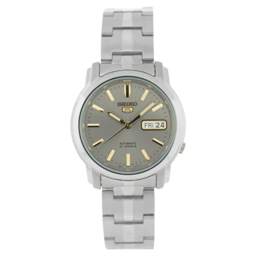 Seiko Unisex Erwachsene Analog Automatik Uhr mit Edelstahl Armband SNKK67K1 von Seiko