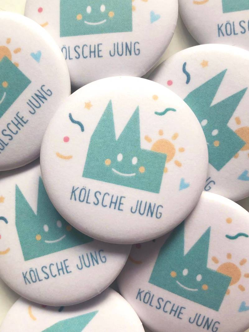 Button, Geburtstag, Karneval - "Kölsche Jung" Button, Geburtstag, Karneval - "Kölsche Jung" von SeikrittDesign