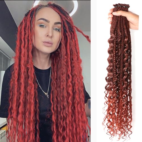Synthetische Dreadlock-Erweiterung, Hippie-Dreadlock-Erweiterung, einendig, 0,6 cm breit, Loc Extensions, Reggae-Stil, Häkelhaar für Damen, T1B/350, 3 verschiedene Stile, 61 cm, 6 Strähnen Synthetische Dreadlock-Erweiterung, Hippie-Dreadlock-Erweiterung, einendig, 0,6 cm breit, Loc Extensions, Reggae-Stil, Häkelhaar für Damen, T1B/350, 3 verschiedene Stile, 61 cm, 6 Strähnen von Seimainurs