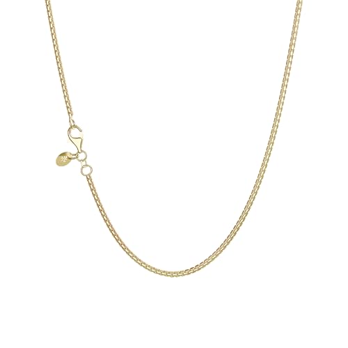 Seinerzeit Damen-Kette Venezia 1,3 mm Silber Vergoldet SZK-6960-013-50 50 cm von Seinerzeit FLORA & FAUNA