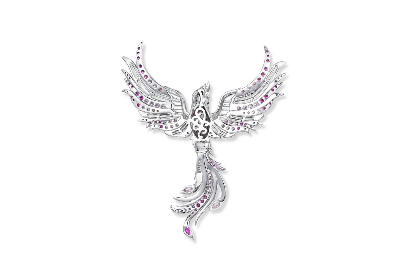 Seinerzeit FLORA & FAUNA Kettenanhänger Seinerzeit Flamara Phönix Anhänger SZA-3990-452 von Seinerzeit FLORA & FAUNA