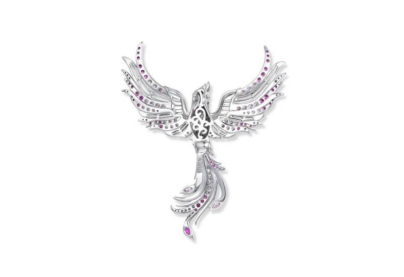 Seinerzeit FLORA & FAUNA Kettenanhänger Seinerzeit Flamara Phönix Anhänger SZA-3990-452 von Seinerzeit FLORA & FAUNA