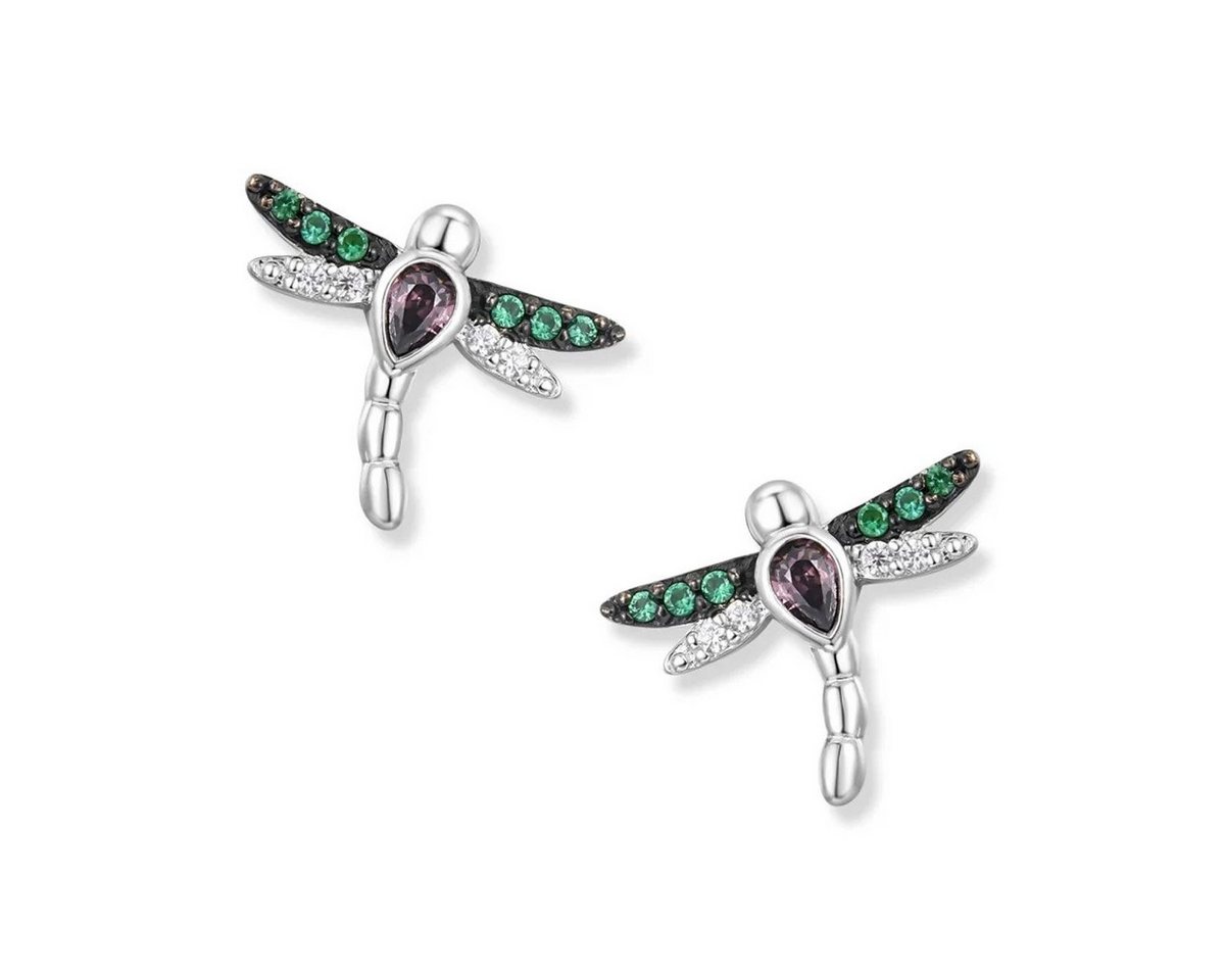Seinerzeit FLORA & FAUNA Paar Ohrstecker Damen-Silber 925 Edda Libellen von Seinerzeit FLORA & FAUNA