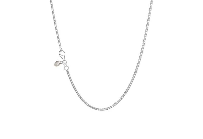Seinerzeit FLORA & FAUNA Silberkette Boxkette 1.3 rhodiniert 50cm (1-tlg), Material: 925 Sterling Silber von Seinerzeit FLORA & FAUNA