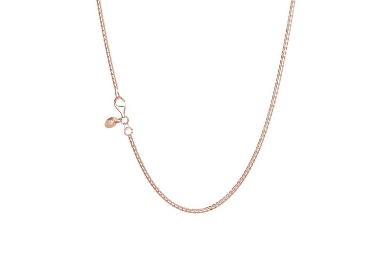 Seinerzeit FLORA & FAUNA Silberkette Boxkette 1.3 rosé-vergoldet 45 cm (1-tlg), Material: 925 Sterling Silber, rosé-vergoldet von Seinerzeit FLORA & FAUNA