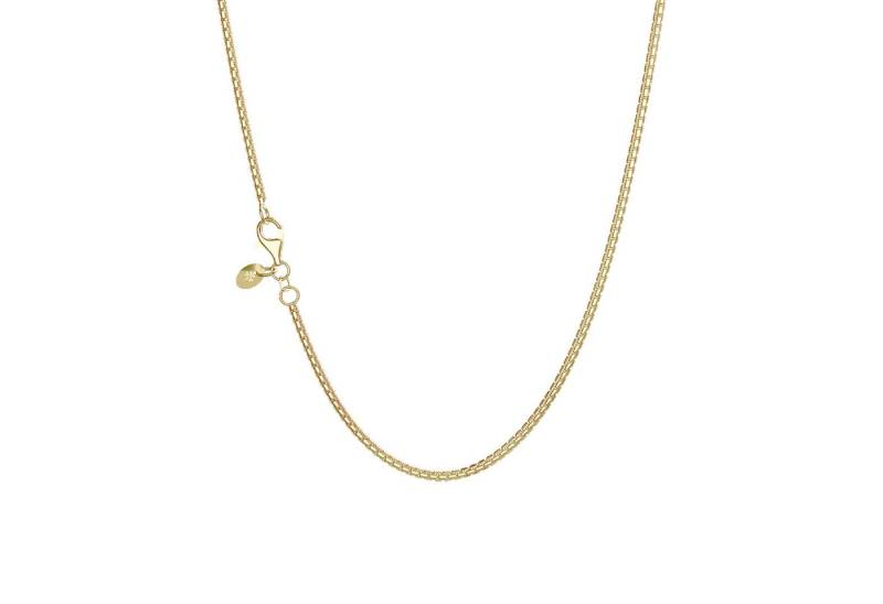 Seinerzeit FLORA & FAUNA Silberkette Boxkette 1.3 vergoldet 90 cm (1-tlg), Material: 925 Sterling Silber von Seinerzeit FLORA & FAUNA