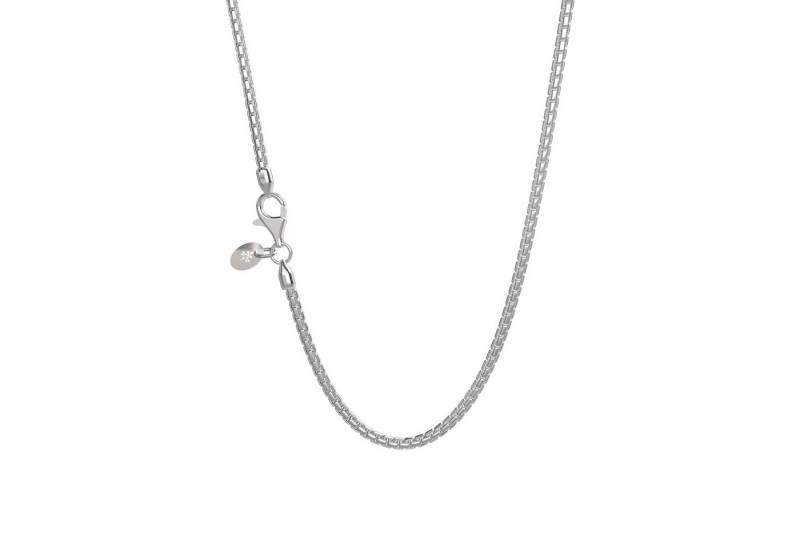 Seinerzeit FLORA & FAUNA Silberkette Boxkette 1.9 rhodiniert 80 cm (1-tlg), Material: 925 Sterling Silber von Seinerzeit FLORA & FAUNA
