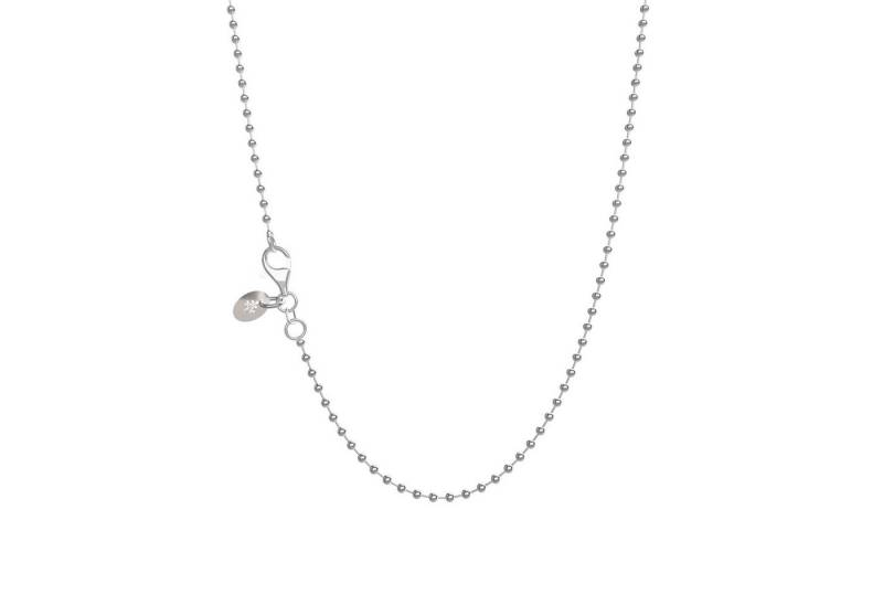 Seinerzeit FLORA & FAUNA Silberkette Kugelkette 1.8 rhodiniert 45cm (1-tlg), Material: 925 Sterling Silber von Seinerzeit FLORA & FAUNA