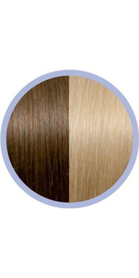 Seiseta Kunsthaar-Extension Seiseta Microring Extensions - natural straight Braun/Blonde 50cm Seiseta Kunsthaar-Extension Seiseta Microring Extensions - natural straight Braun/Blonde 50cm von Seiseta