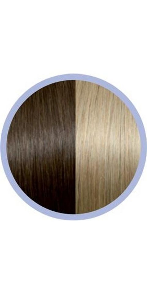 Seiseta Kunsthaar-Extension Seiseta Microring Extensions - natural straight Braun/Blonde 50cm Seiseta Kunsthaar-Extension Seiseta Microring Extensions - natural straight Braun/Blonde 50cm von Seiseta