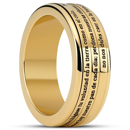 Seizmont by Trendhim Fidget Ring für Männer | Goldfarbener Edelstahl | 316L Edelstahl & PVD-Beschichtung | Dänisches Design | Fidget Spinner | Gold/Schwarz Seizmont by Trendhim Fidget Ring für Männer | Goldfarbener Edelstahl | 316L Edelstahl & PVD-Beschichtung | Dänisches Design | Fidget Spinner | Gold/Schwarz von Seizmont