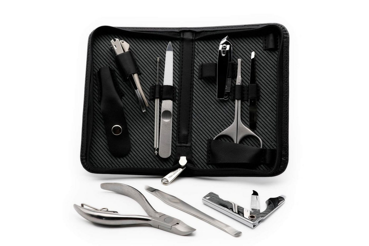 Seki EDGE Maniküre-Pediküre-Set Nagelpflegeset Craftsman 9-teilig G-3109 14.3x9.2x2.3 cm, handgeschärftes Qualitätsprodukt aus Japan von Seki EDGE