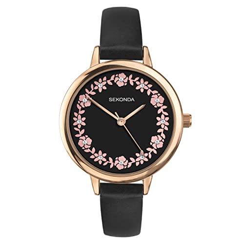 SEKONDA 2818 Ladies Black Watch von SEKONDA