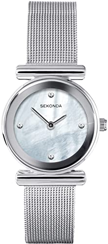Sekonda Damen-Armbanduhr Analog Quarz Perlmutt Zifferblatt Milanaise Armband 40346 Sekonda Damen-Armbanduhr Analog Quarz Perlmutt Zifferblatt Milanaise Armband 40346 von SEKONDA