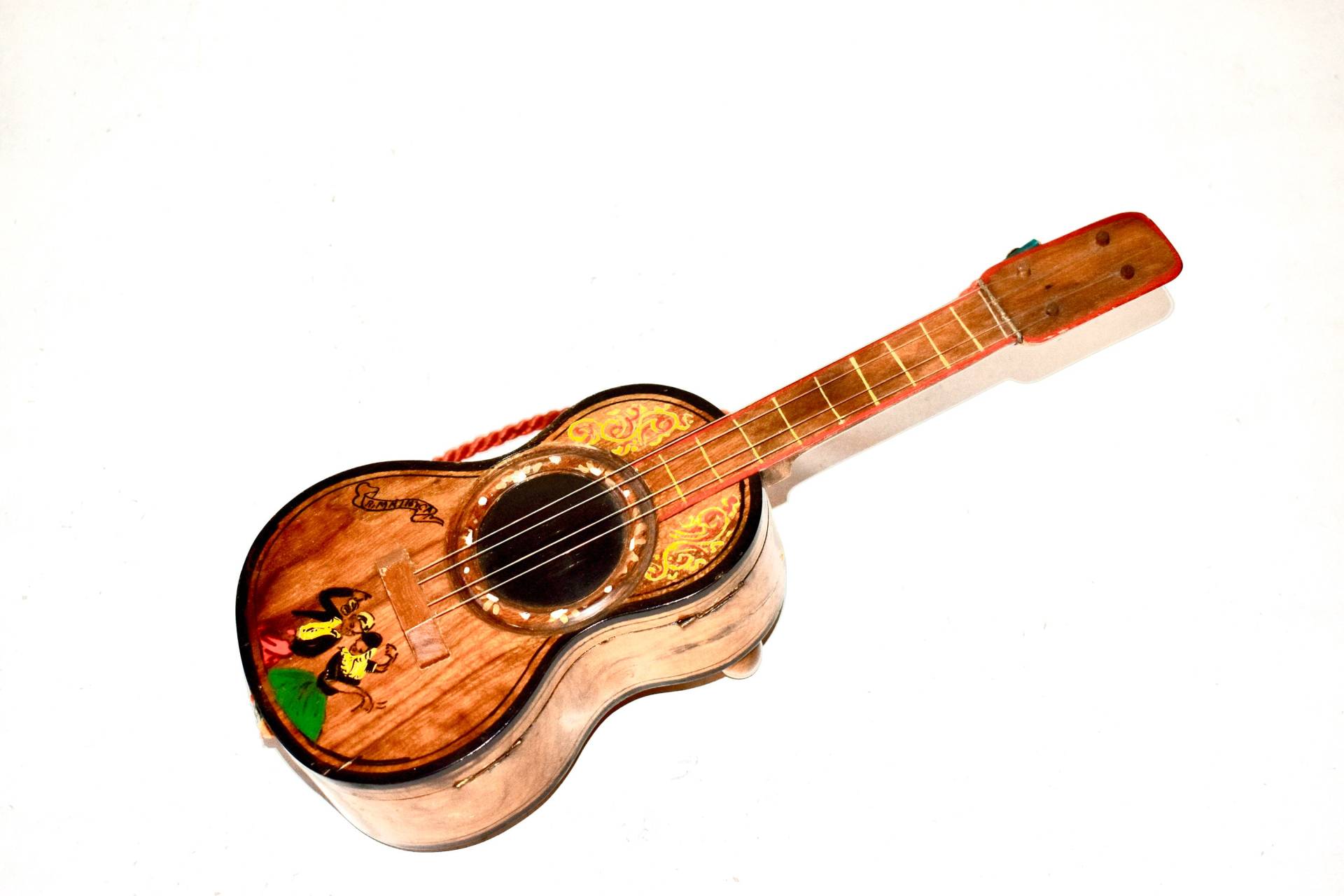 Vintage Musik Schmuckschatulle Aus Holz Violine Wohnkultur Geschenk von SekulidisAntiques