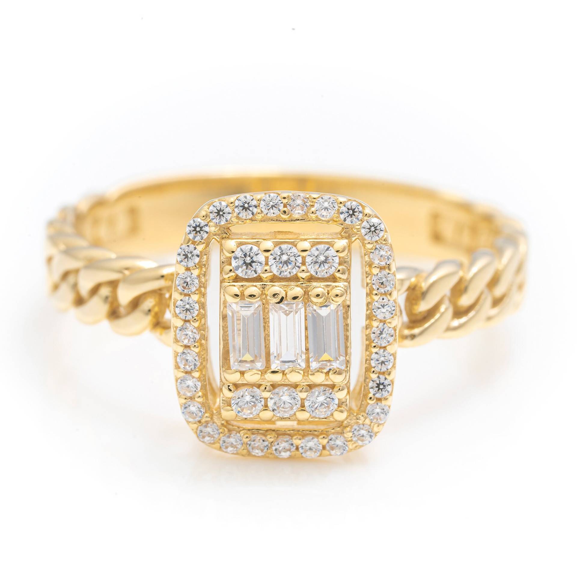 14K Solid Gold Art Deco Ring/Echtgold Einzigartiges Design Für Sie Handgefertigter Premium Feiner Schmuck Von Selanica von SelanicaFineJewelry