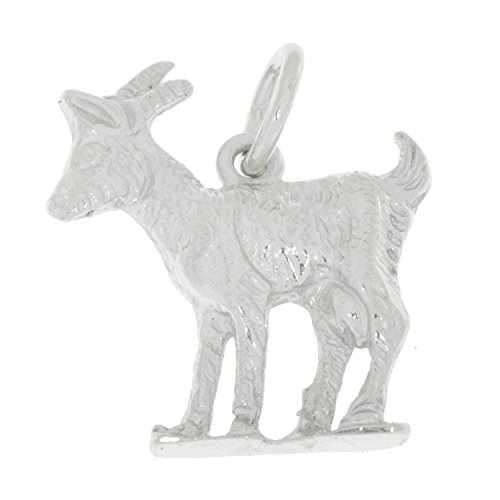 precious lane - Anhänger 925 Silber rhodiniert ZIEGE von Selbiger - precious lane