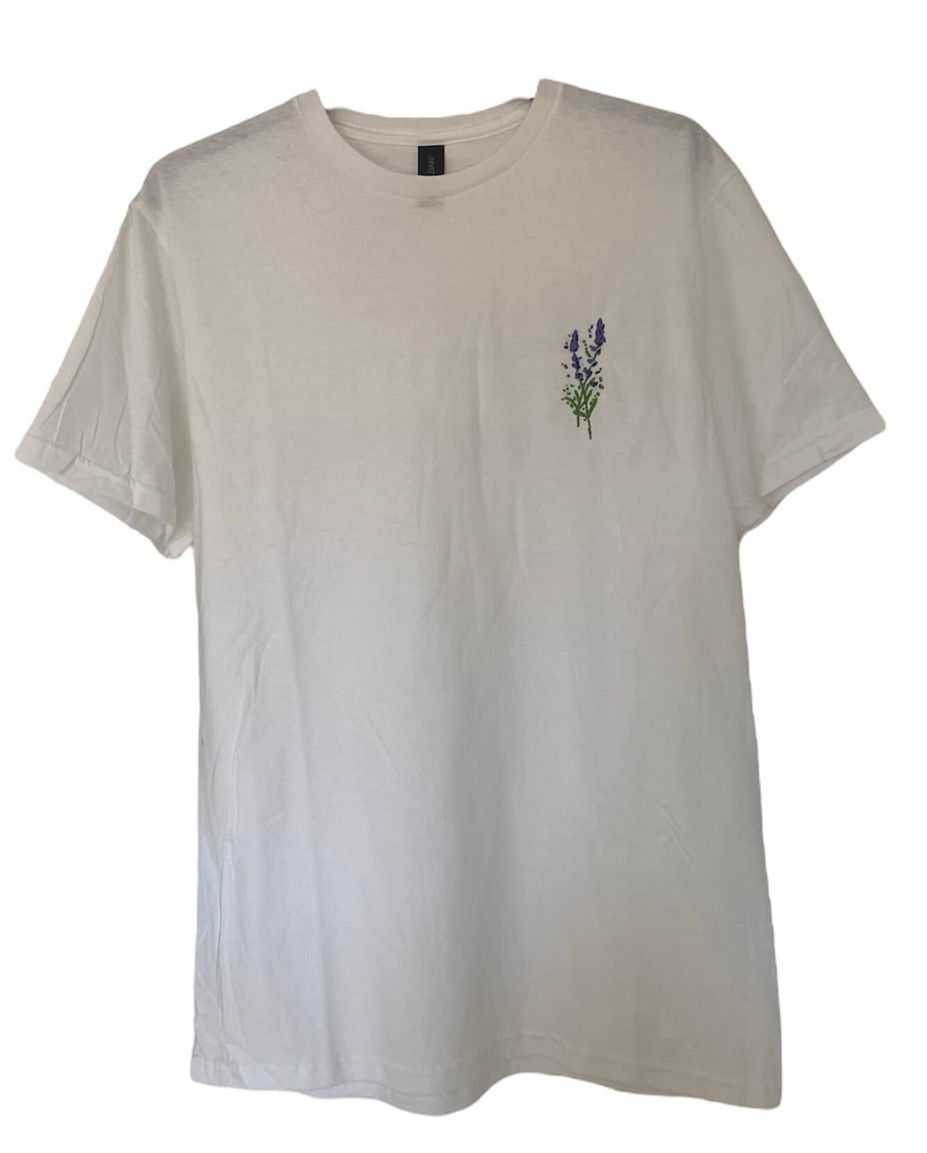 Lavendel T-Shirt Herbst Vintage Shirt Wildblumen Lavendel T-Shirt Herbst Vintage Shirt Wildblumen von SelbstbesticktJL