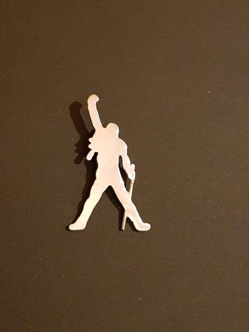 Freddie Mercury Jewel Anhänger Silber 925 Queen Don't Stop Me Now von SeleSofiaJewels