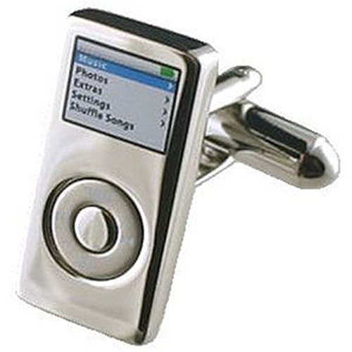 Select Gifts Manschettenknöpfe Manschettenknöpfe Ipod mp3 ~ Musik Manschettenknöpfe wählen Sie Geschenk Tasche von Select Gifts