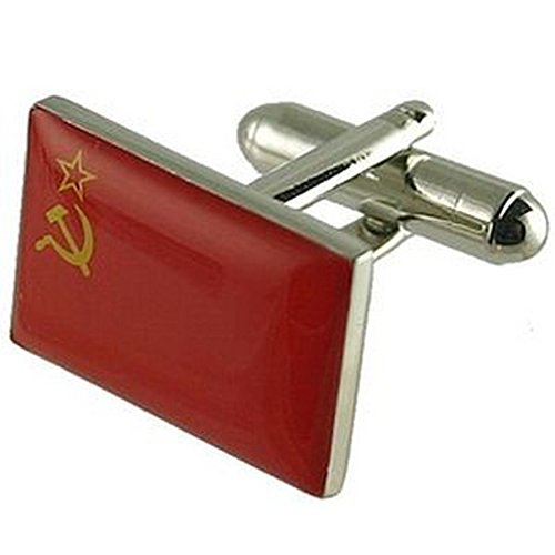Select Gifts Manschettenknöpfe UDSSR~ Sowjetunion Flagge Manschettenknöpfe~ Kalten Krieges Symbole wählen Sie Geschenk Tasche Select Gifts Manschettenknöpfe UDSSR~ Sowjetunion Flagge Manschettenknöpfe~ Kalten Krieges Symbole wählen Sie Geschenk Tasche von Select Gifts