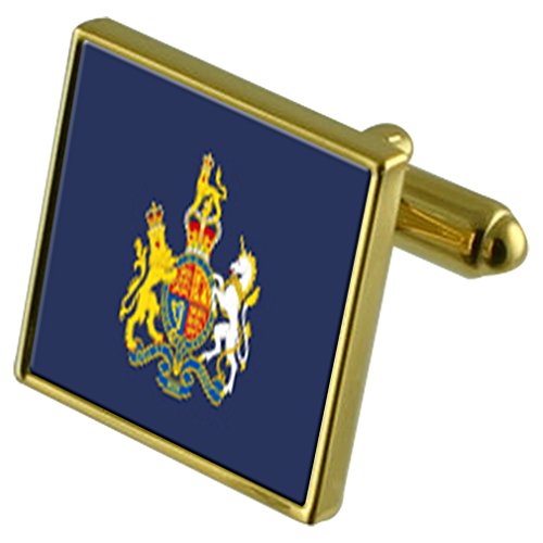 Select Gifts RAF Airforce Abzeichen Rang Warrant Officer Gold-Manschettenknöpfe im Beutel Select Gifts RAF Airforce Abzeichen Rang Warrant Officer Gold-Manschettenknöpfe im Beutel von Select Gifts
