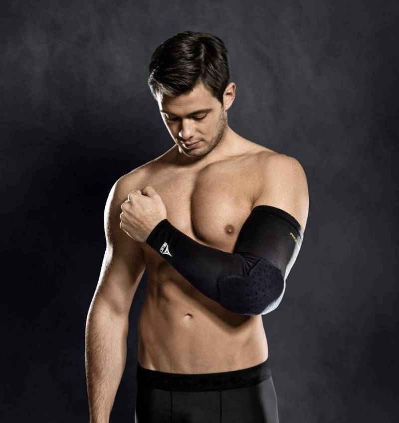 Select Sport Bandage Kompressionsbandage Ellenbogen lang SCHWARZ von Select Sport