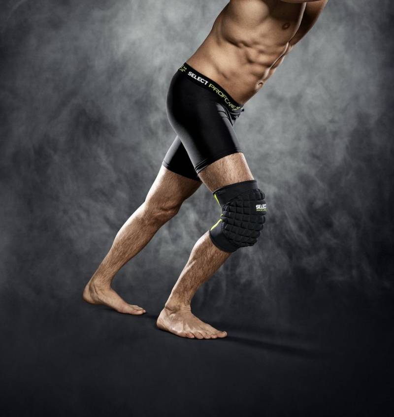 Select Bandage Kniebandage mit grossem Polster schwarz von Select
