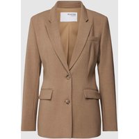 Selected Femme Blazer mit Pattentaschen Modell 'RITA' in Camel Melange, Größe 34 von Selected Femme