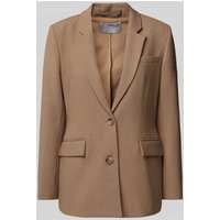 Selected Femme Blazer mit Pattentaschen Modell 'RITA' in Camel Melange, Größe 38 von Selected Femme